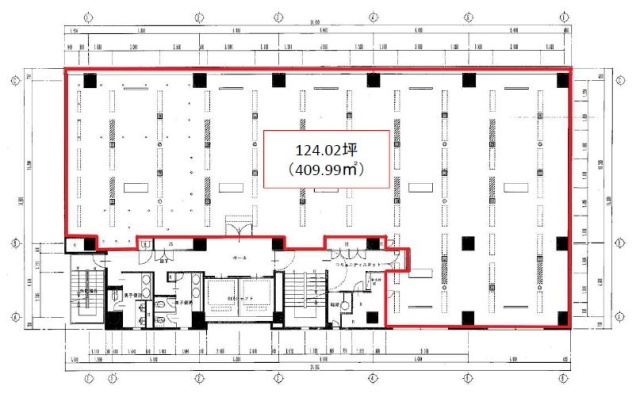 磯村ビル6F 間取り図