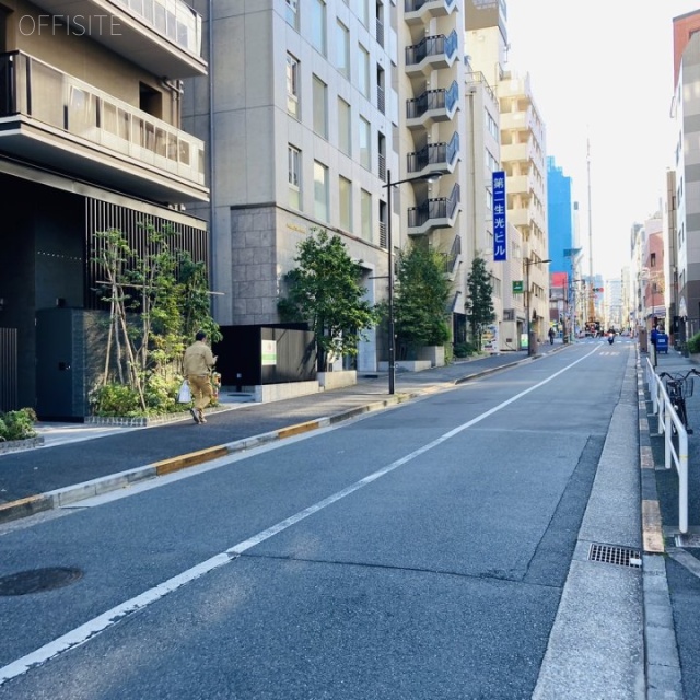 喜京家ビル ビル前面道路