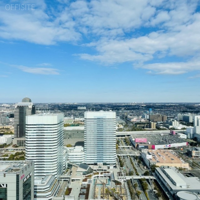 ワールドビジネスガーデン(WBG) 駅側眺望