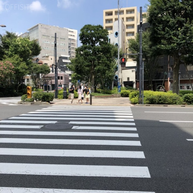 ACE日本橋ビル ビル前面道路