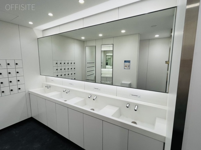 ヒューリック神宮前タワービルディング 女子トイレ洗面所