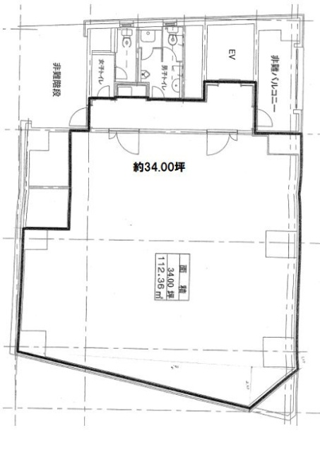 テラアシオス青山7F 間取り図