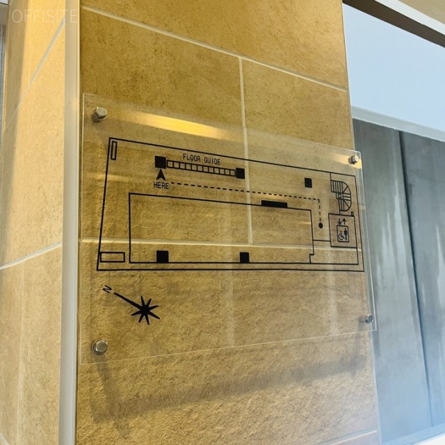 J-Grace新宿 案内板