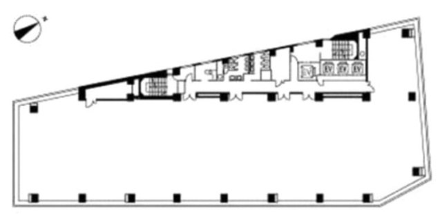 住友不動産六甲ビル5F 間取り図