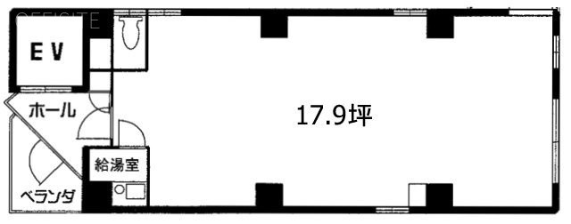 アーバンエッジビル3F 間取り図
