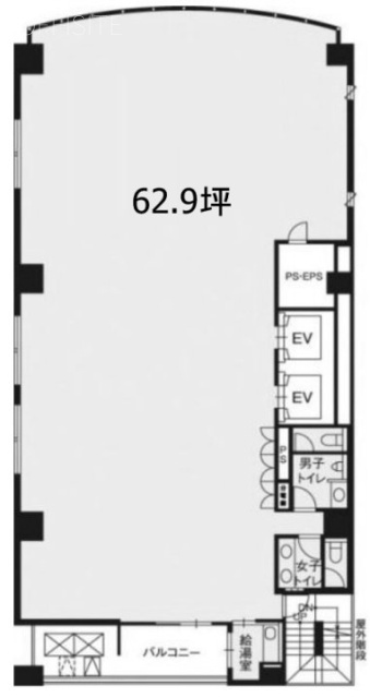 FDC麹町ビル302 間取り図