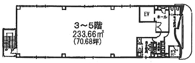 本郷BNビル3F 間取り図