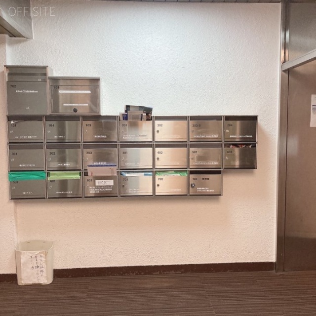 六本木福吉町ビル 郵便受け