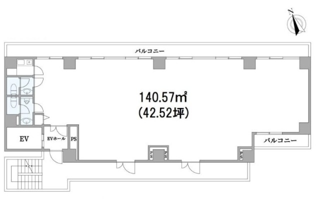 日昇ビル3F 間取り図