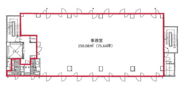 JU WATER FRONT 錦糸町ビル5F 間取り図