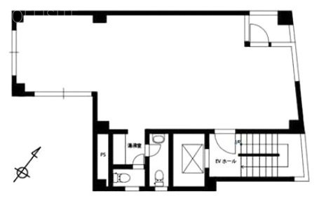 白鳥ビル3F 間取り図