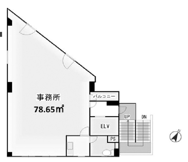 SKYTECビル3F 間取り図