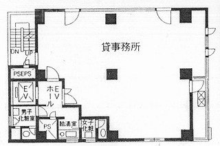 片山ビル3F 間取り図