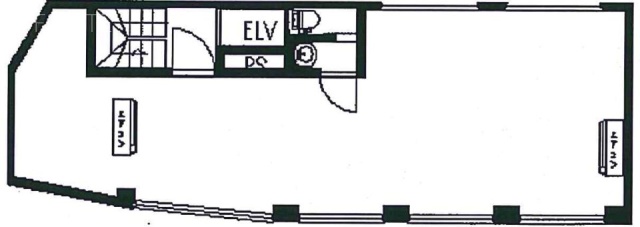 銀座プリンスビル4F 間取り図
