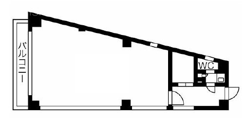 南大塚KMビル3F 間取り図