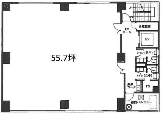 池袋西口スカイビル3F 間取り図