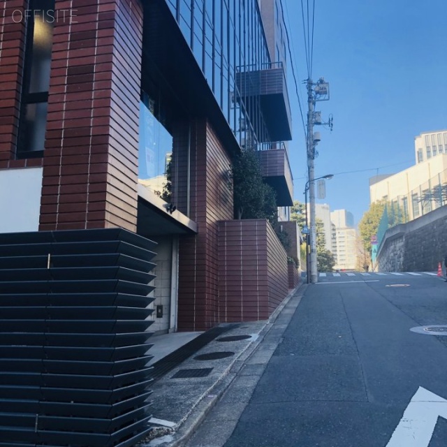 アイオス永田町(Aios永田町) ビル前面道路