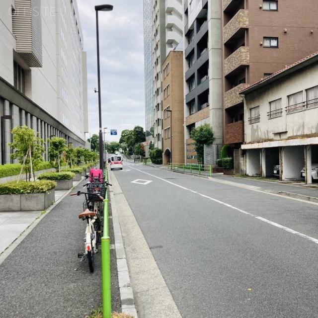 Glanffice茅場町 前面道路