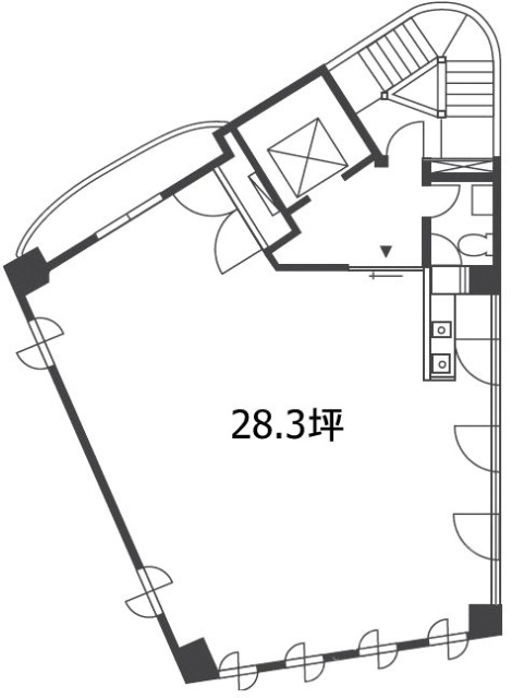 FLOOR&WALLS中野坂上10F 間取り図