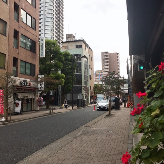 亀田ビル ビル前面道路