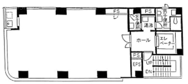 成和大門ビル3F 間取り図