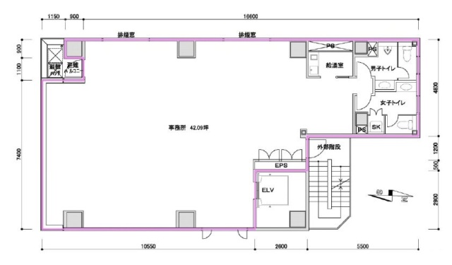 KIビル5F 間取り図