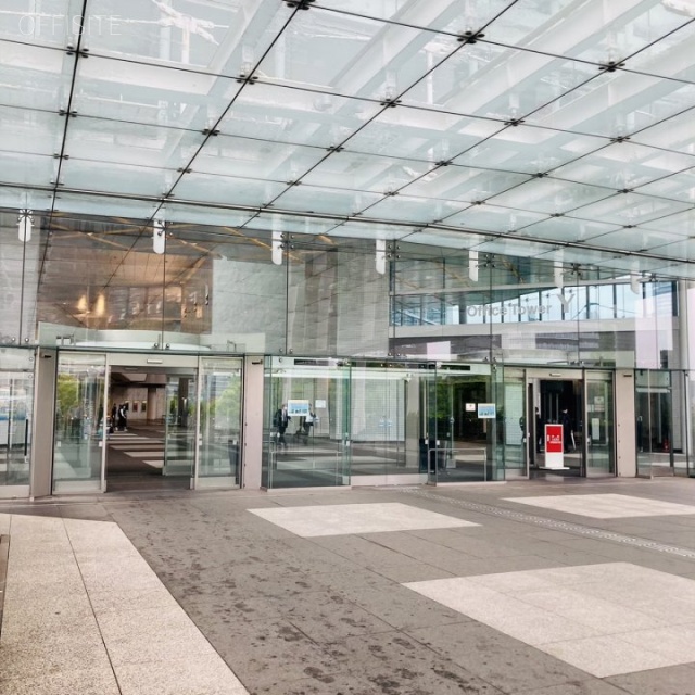 晴海アイランドトリトンスクエアオフィスタワーW棟 オフィスビル出入口