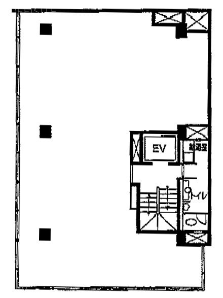 花岡ビル4F 間取り図