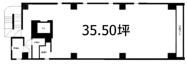 御徒町フェニックスビル2F 間取り図