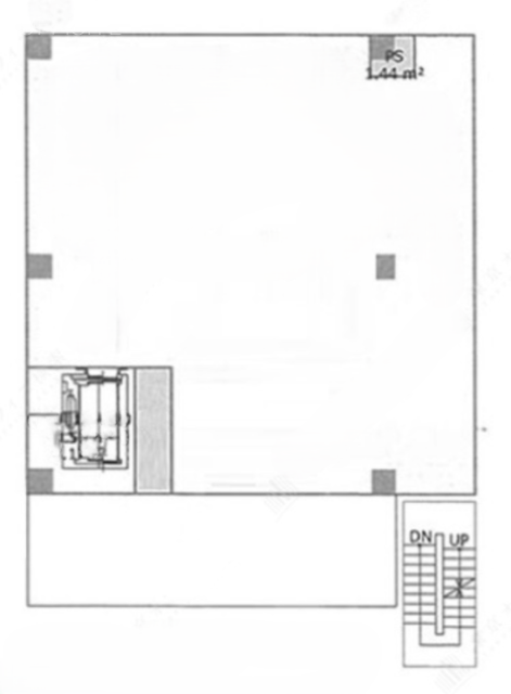 東日暮里計画1F 間取り図
