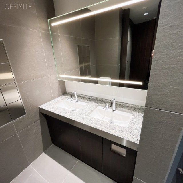 PMO浜松町Ⅲ 女性用トイレ洗面台