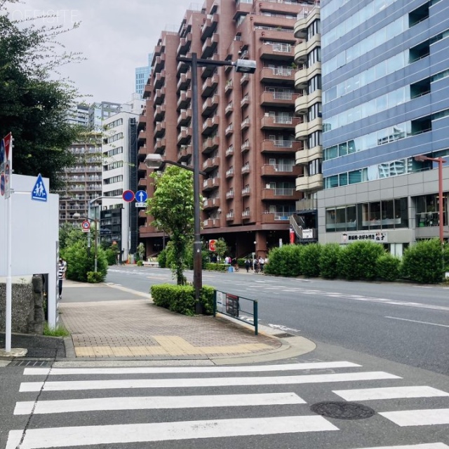 矢野ビル ビル前面道路