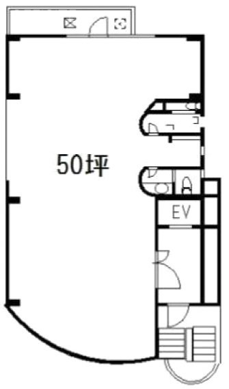 小西ビル4F 間取り図