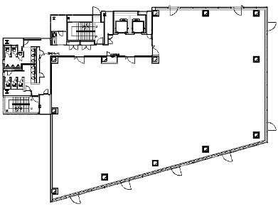 ニッセイ永田町ビル1F 間取り図