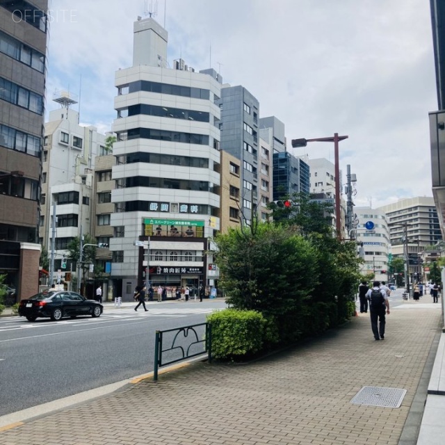矢野ビル ビル前面道路