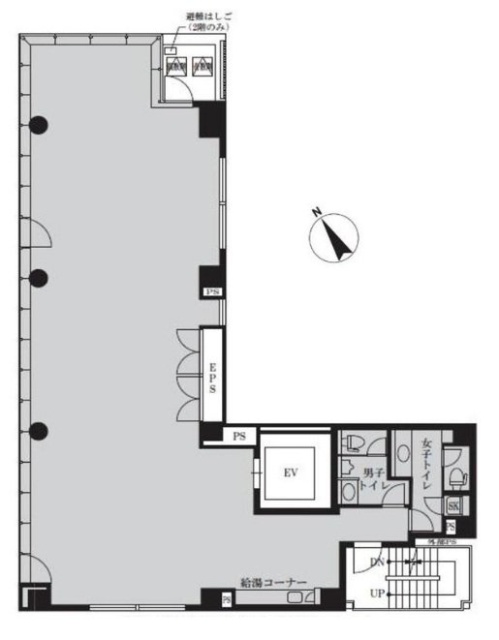 西新橋PR-EX2F 間取り図