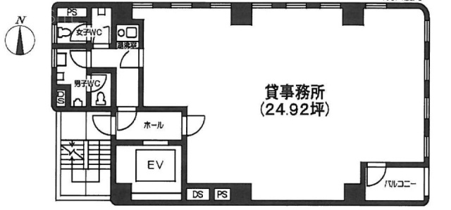 IMIビル5F 間取り図