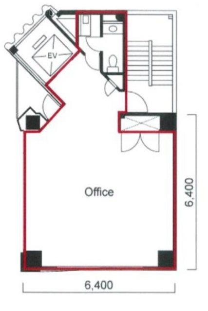 チャンピオンタワー4F 間取り図