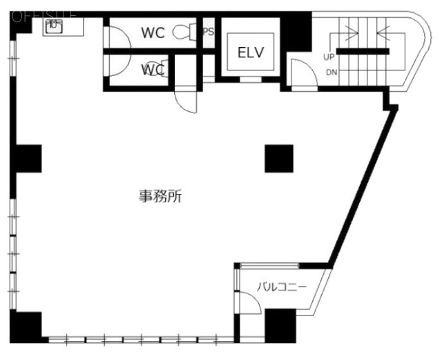 井門西蒲田ビル7F 間取り図