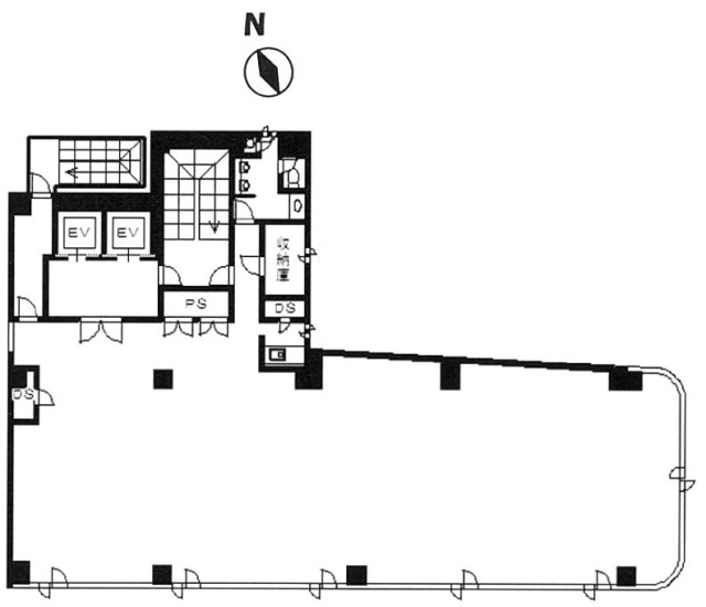 五反田佑気ビル7F 間取り図