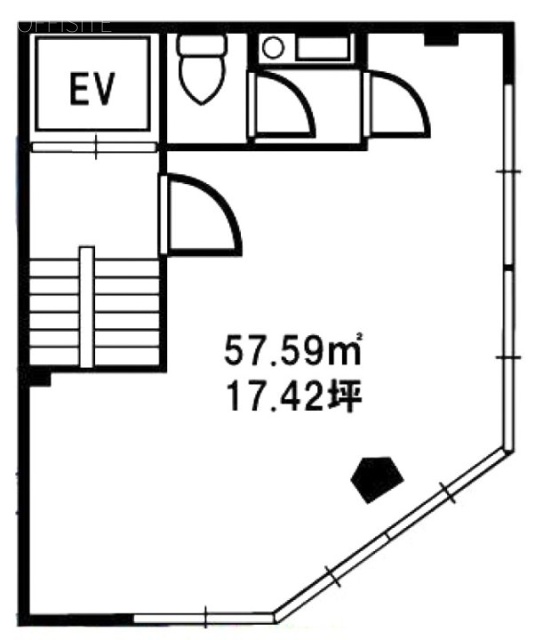 イーグル新橋ビル3F 間取り図