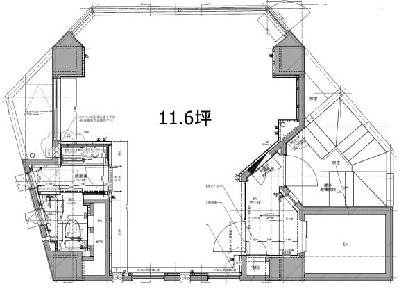 大塚駅前ビル2F 間取り図
