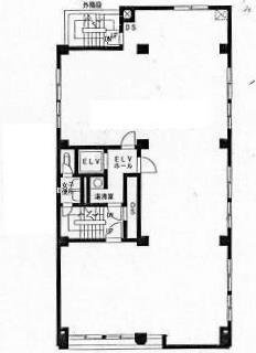 河野ビル4F 間取り図