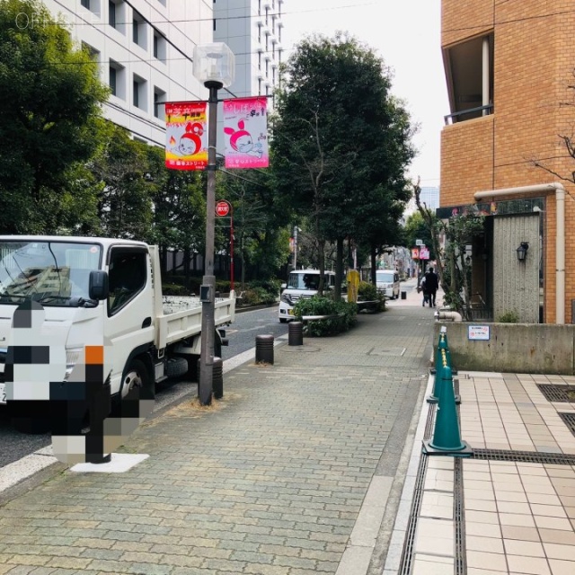 サニーポート芝 前面道路