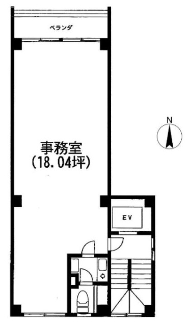 第一駒信ビル3F 間取り図