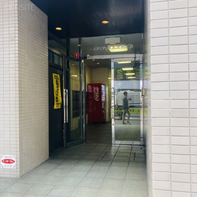 ウィスタリア東五反田ビル オフィスビル出入口