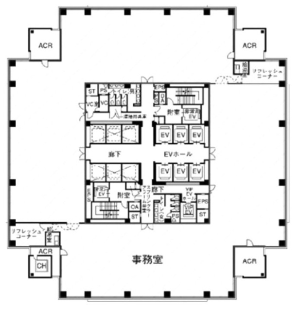 NBF品川タワーB02 間取り図