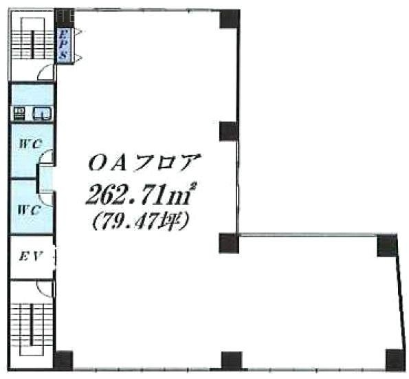 サンユー東蒲田ビル5F 間取り図