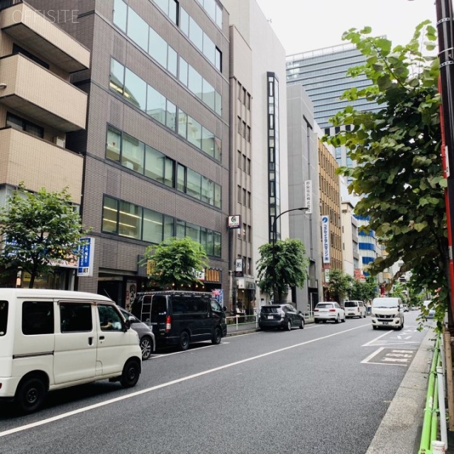 須田ビル ビル前面道路