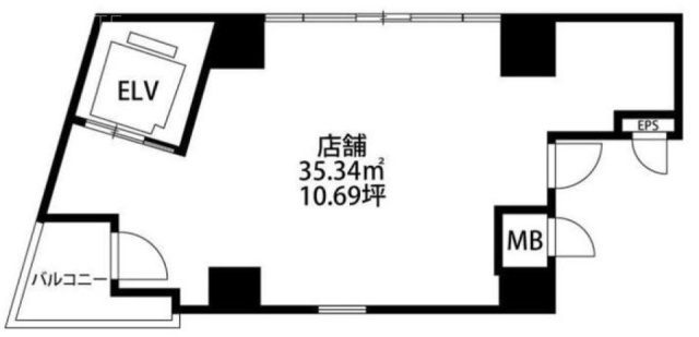 リトレ三軒茶屋ビル201 間取り図